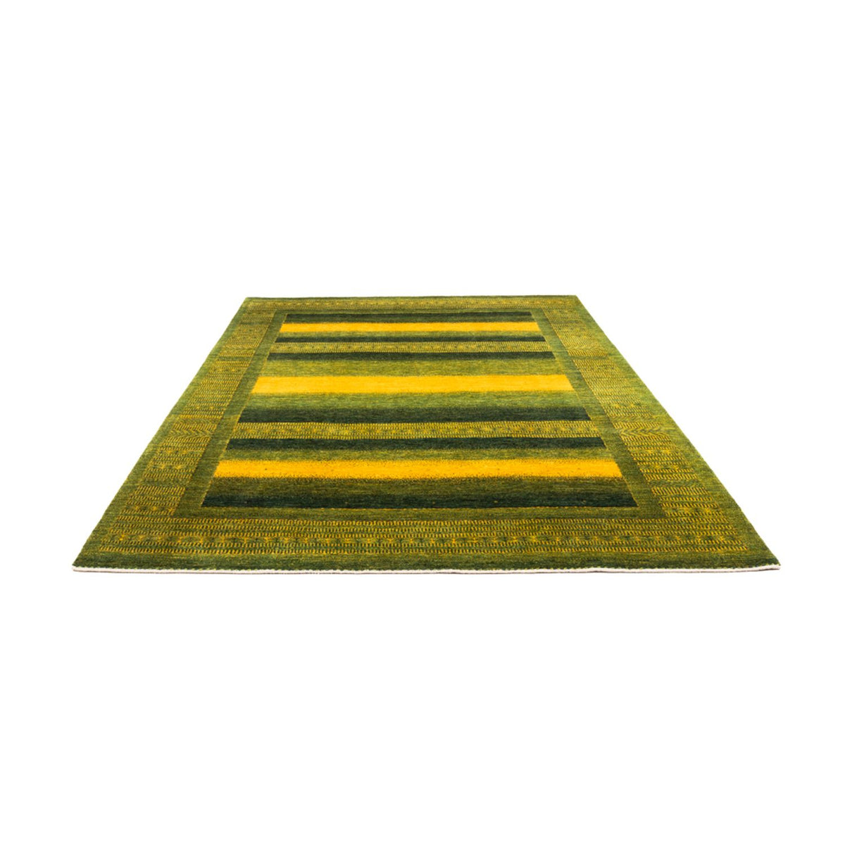 Gabbeh Rug - Loribaft Perser - 298 x 216 cm - green