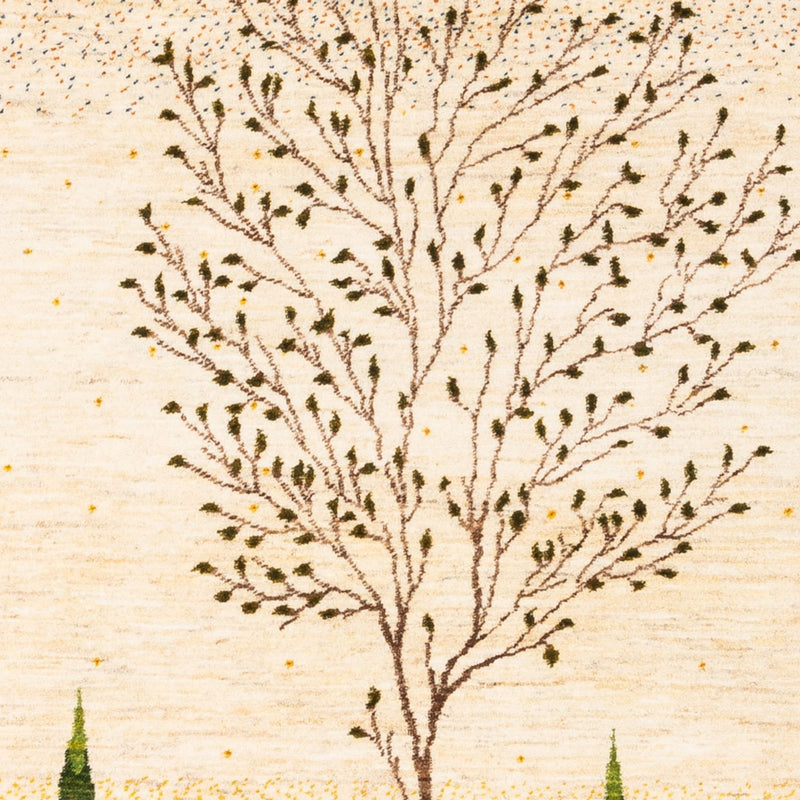 Gabbeh Rug - Loribaft Perser - 175 x 129 cm - gold