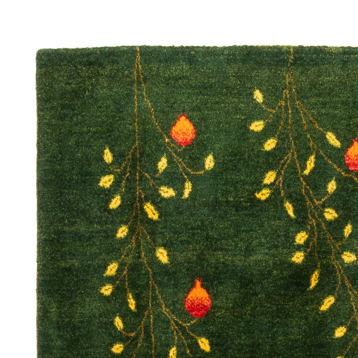 Gabbeh Rug - Loribaft Perser - 191 x 126 cm - green