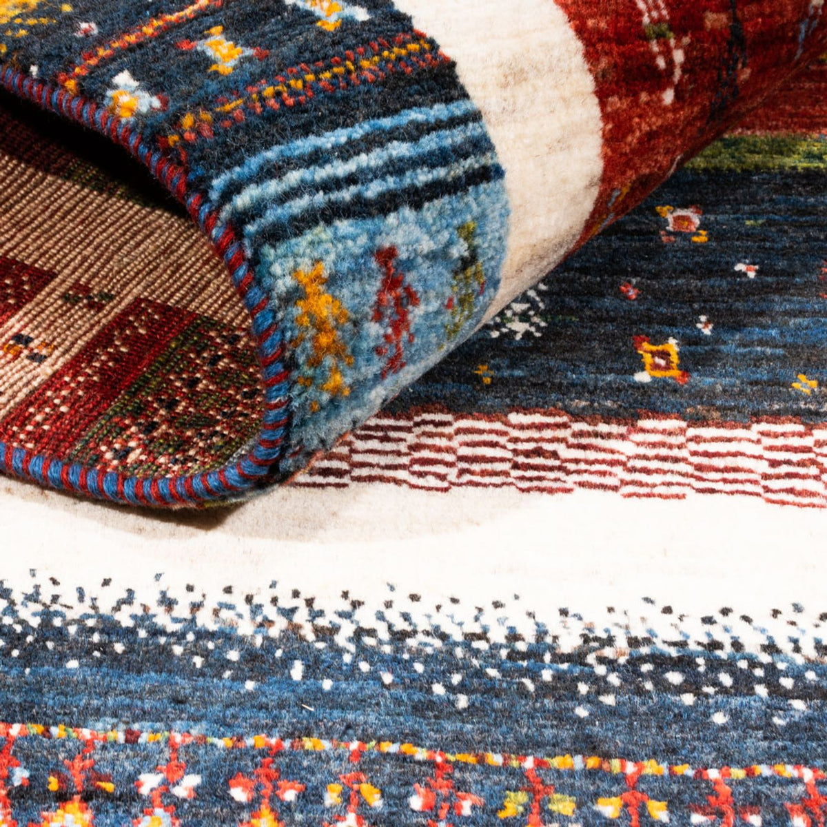 Gabbeh Rug - Loribaft Perser - Royal - 156 x 105 cm - multicolored