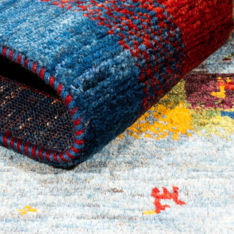 Gabbeh Rug - Loribaft Perser - Royal - 141 x 107 cm - multicolored