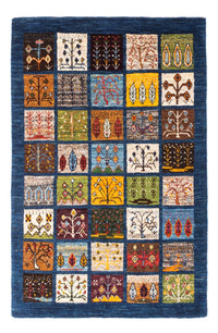Gabbeh Rug - Loribaft Perser - Royal - 132 x 86 cm - multicolored