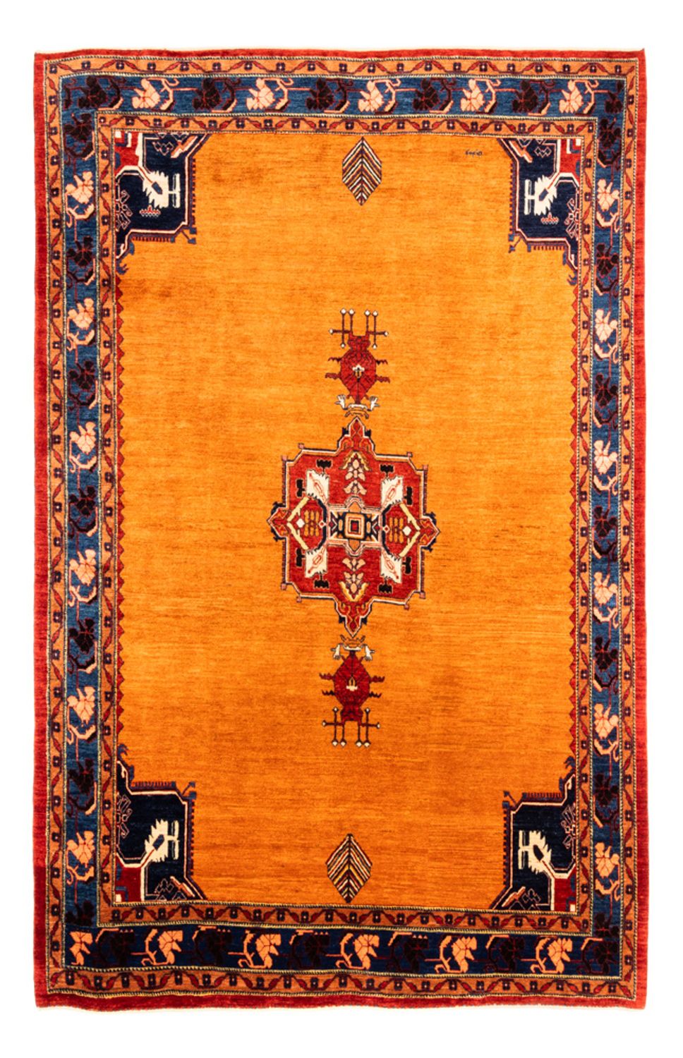 Gabbeh Rug - Loribaft Perser - 300 x 210 cm - gold