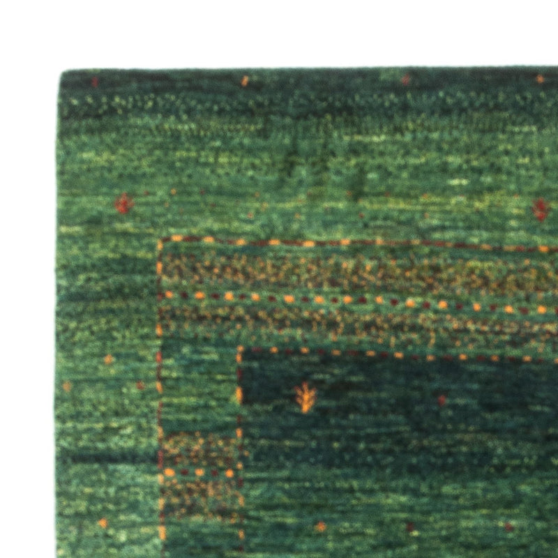 Gabbeh Rug - Loribaft Perser - 145 x 100 cm - green
