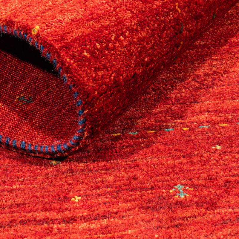 Gabbeh Rug - Loribaft Perser - 125 x 85 cm - red