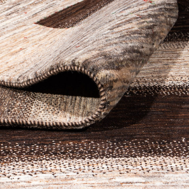 Gabbeh Rug - Loribaft Perser - 311 x 208 cm - brown