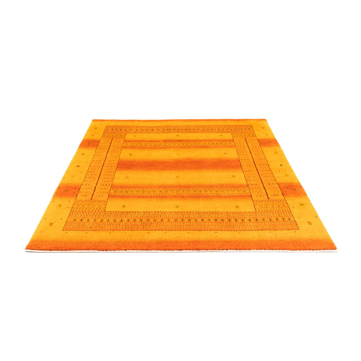 Gabbeh Rug - Loribaft Perser - 200 x 154 cm - gold