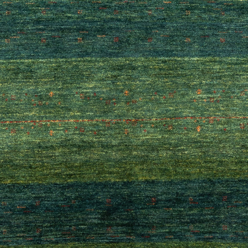 Gabbeh Rug - Loribaft Perser - 191 x 152 cm - green
