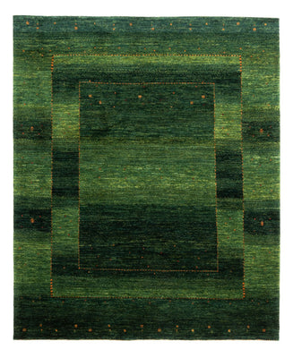 Gabbeh Rug - Loribaft Perser - 184 x 154 cm - green