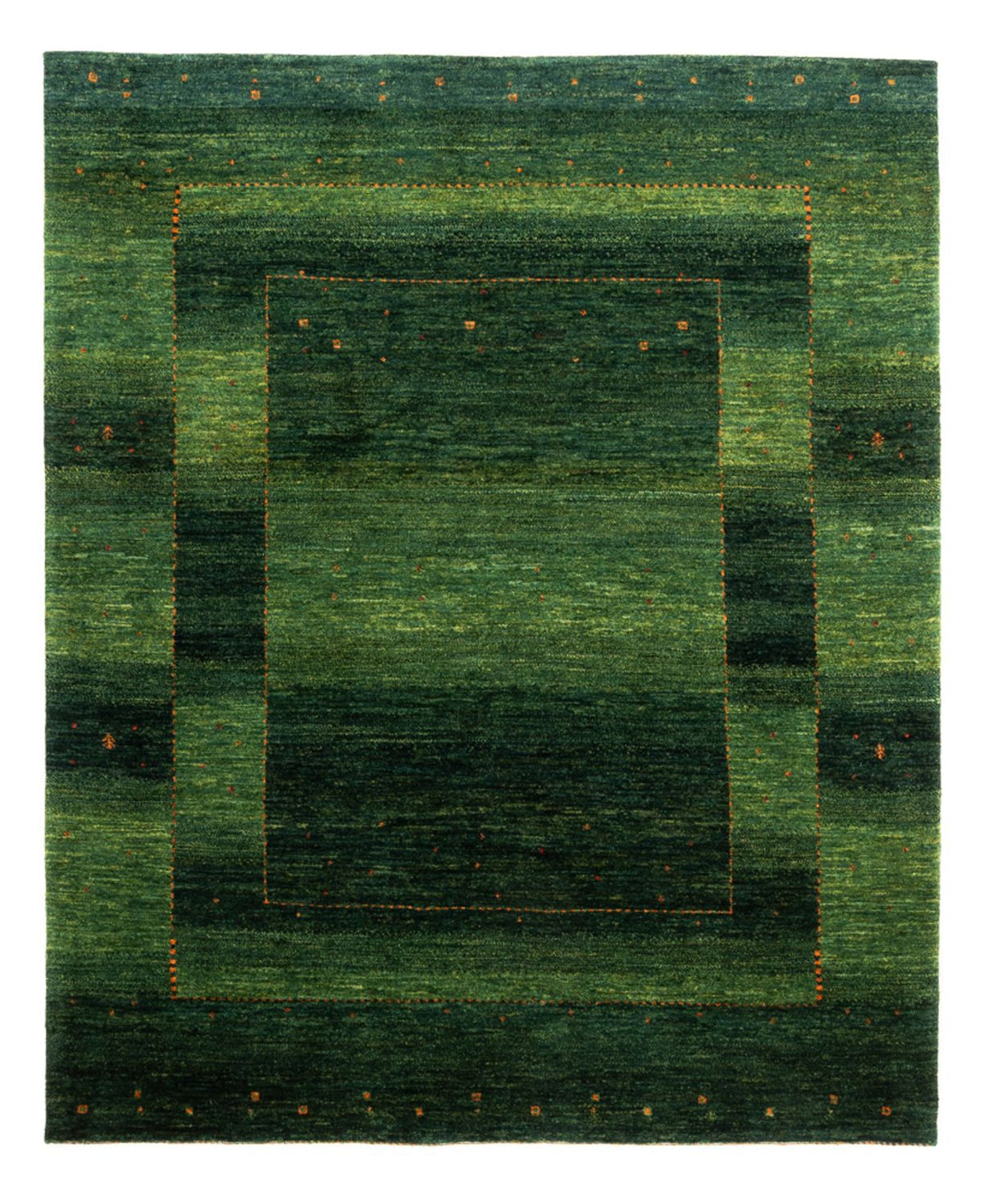 Gabbeh Rug - Loribaft Perser - 184 x 154 cm - green