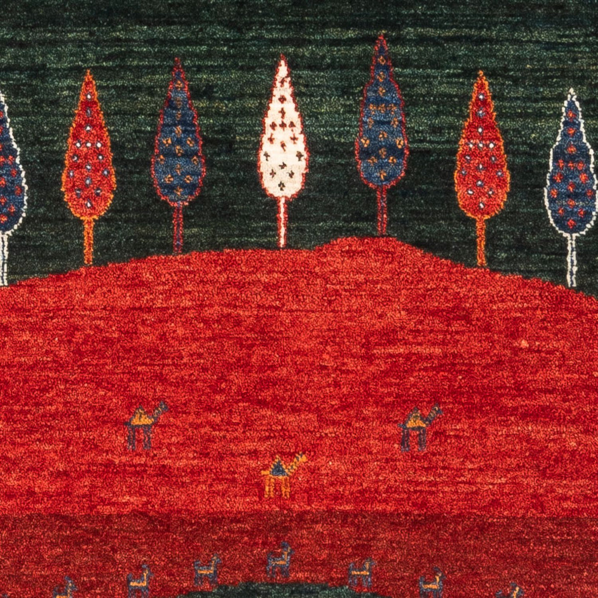 Gabbeh Rug - Loribaft Perser - Royal - 126 x 86 cm - multicolored