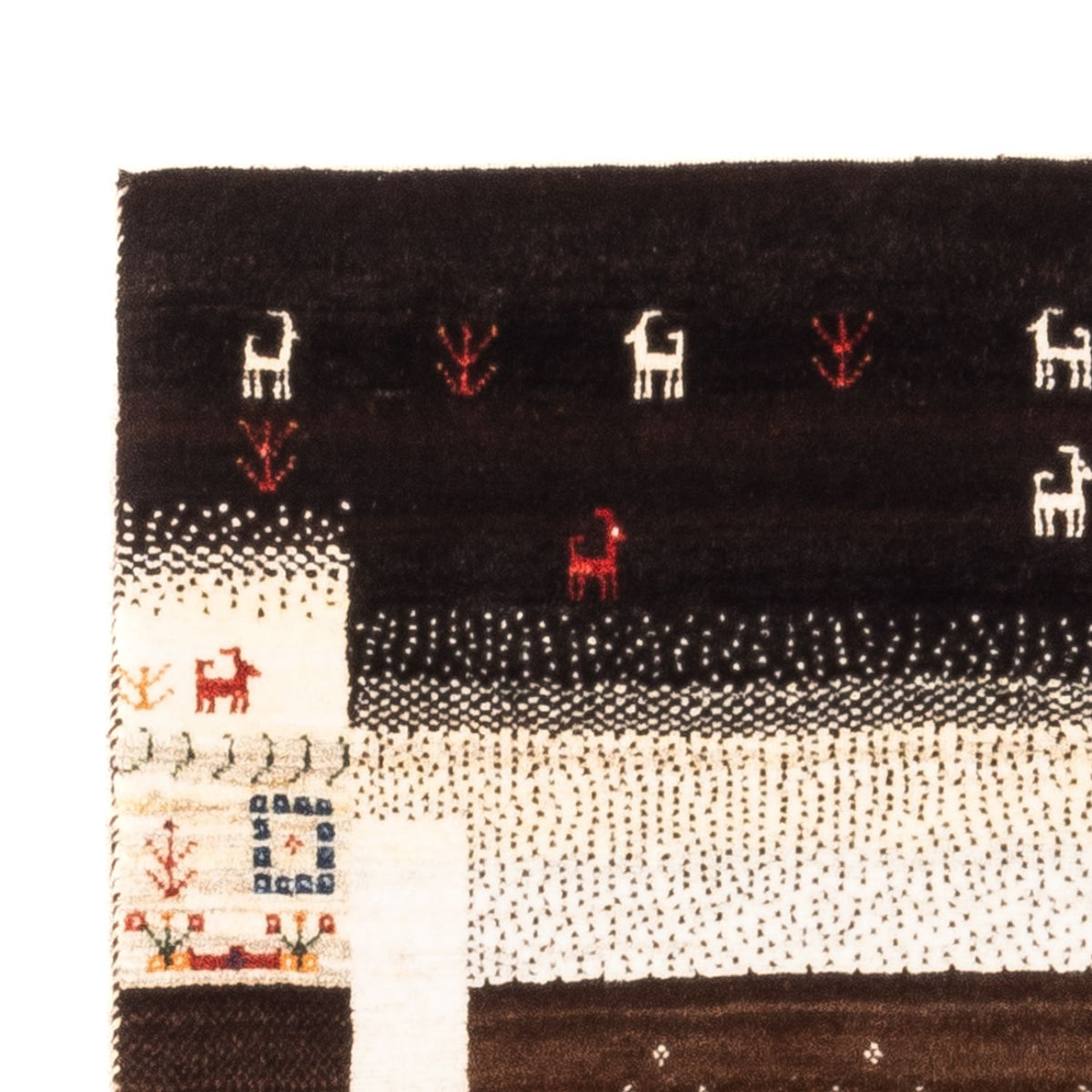 Loribaft Rug 86x130cm - Perserteppich Wollteppich