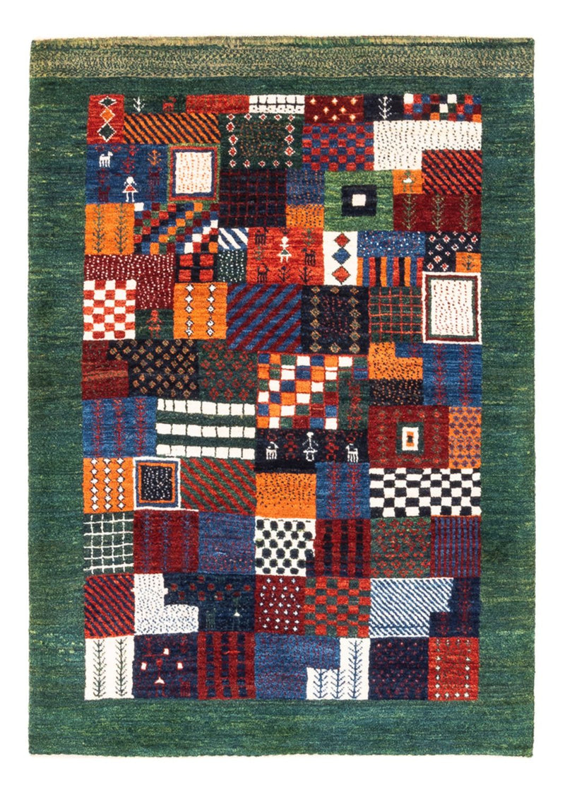Gabbeh Rug - Loribaft Perser - Royal - 118 x 83 cm - multicolored