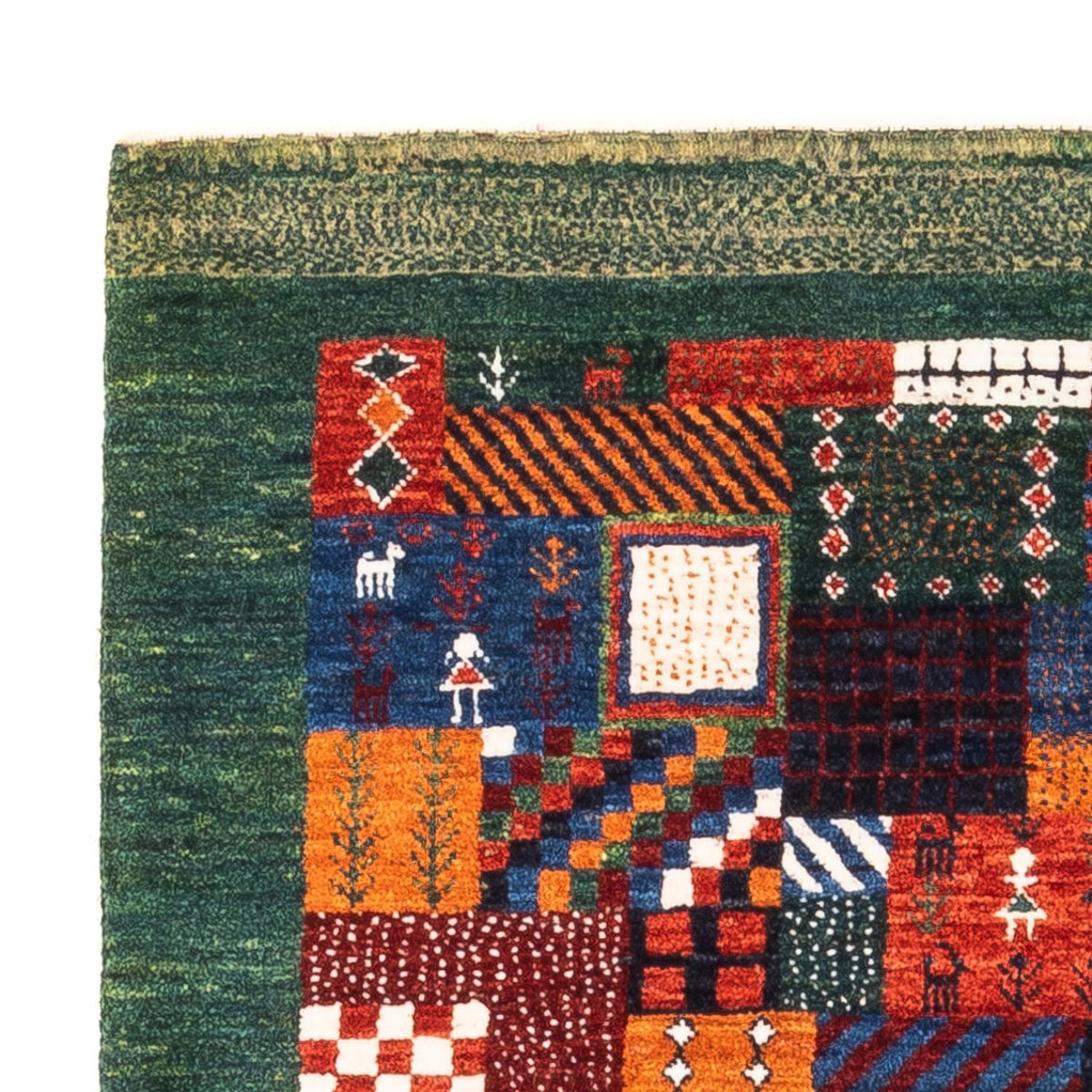 Gabbeh Rug - Loribaft Perser - Royal - 118 x 83 cm - multicolored