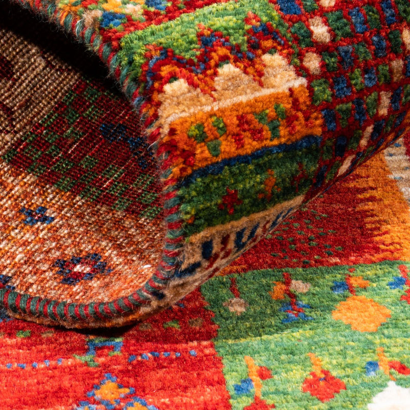 Gabbeh Rug - Loribaft Perser - Royal - 137 x 88 cm - multicolored