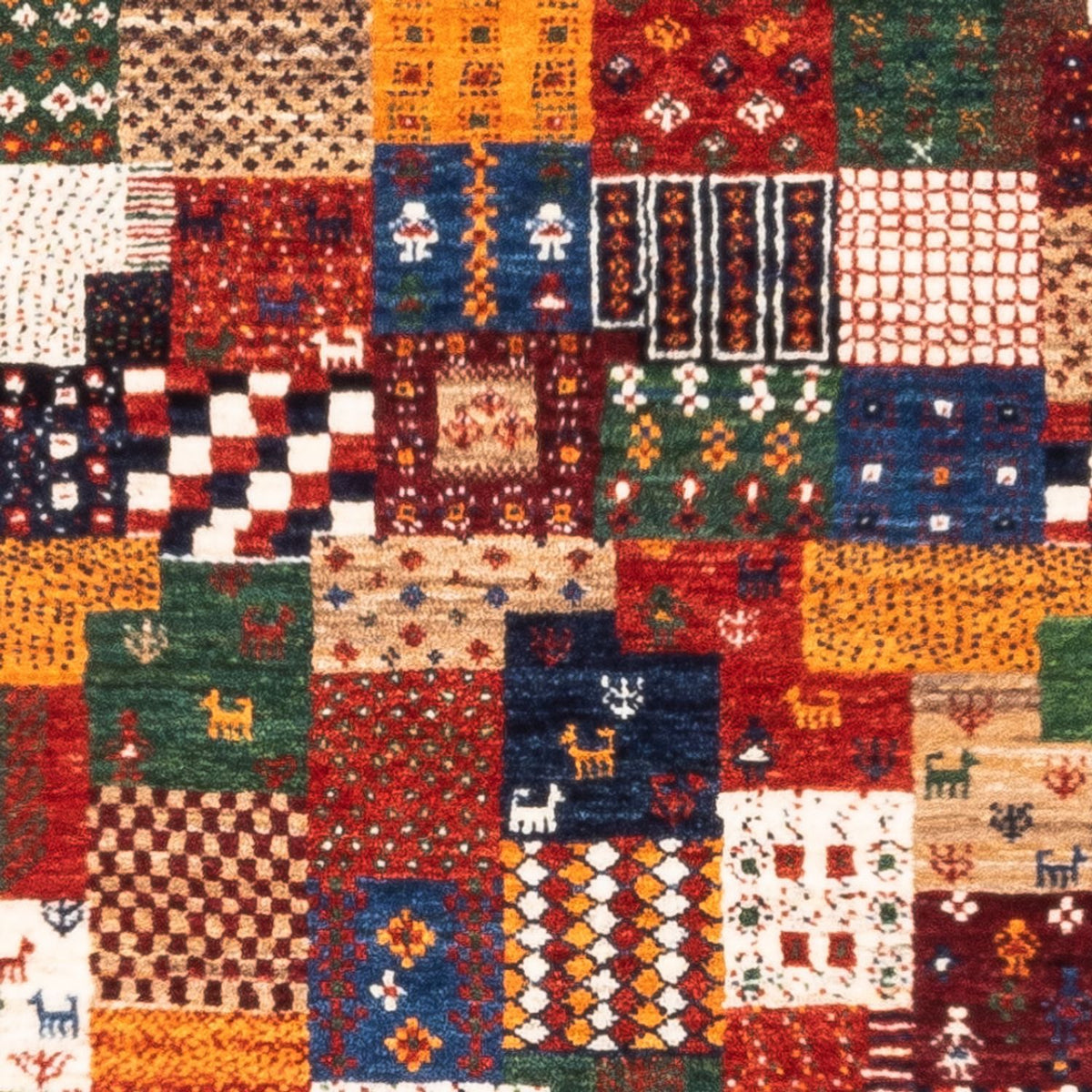 Gabbeh Rug - Loribaft Perser - Royal - 128 x 80 cm - multicolored