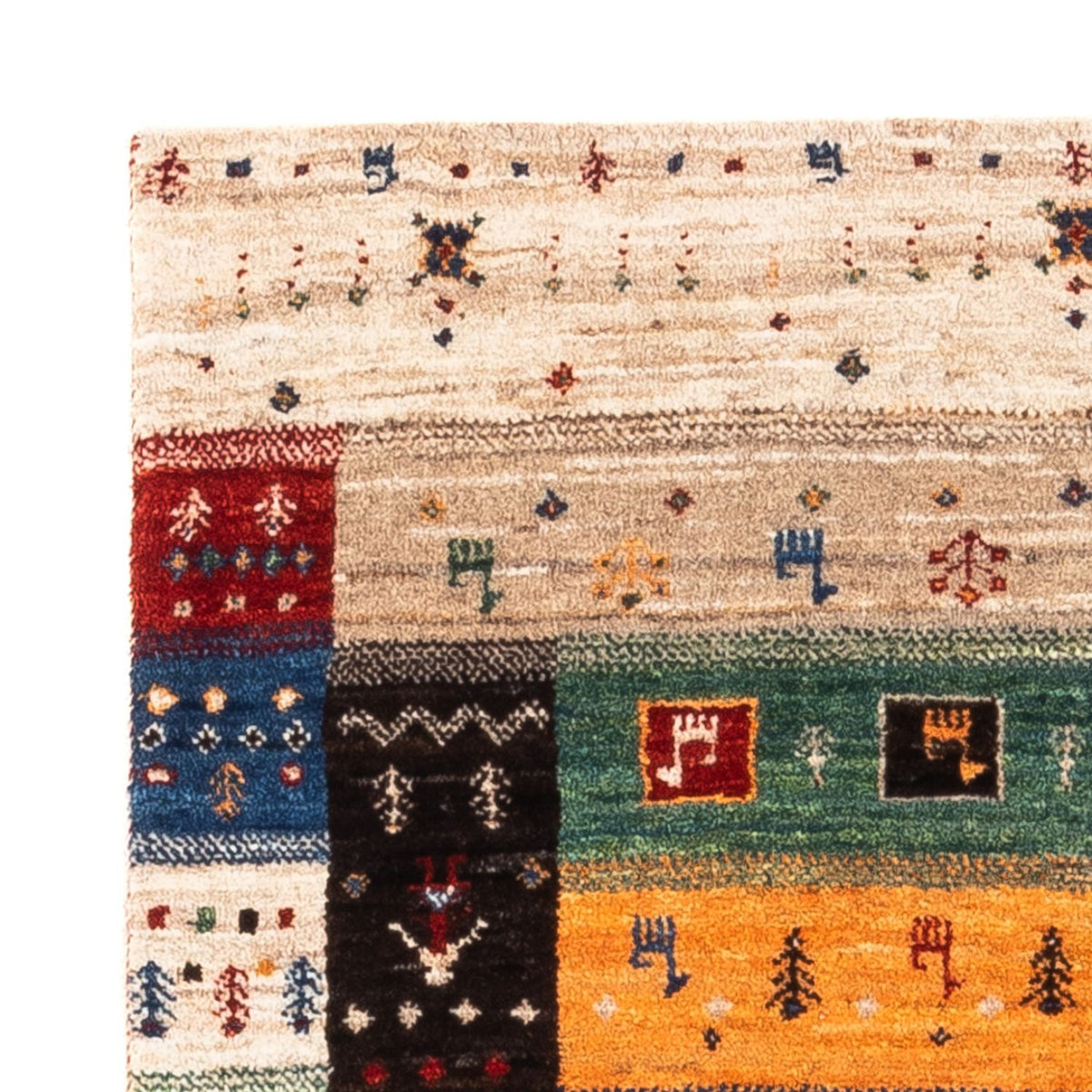 Loribaft Rug 83x124cm - Perserteppich Wollteppich