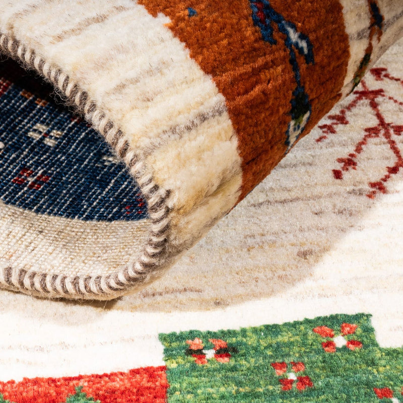 Gabbeh Rug - Loribaft Perser - Royal - 135 x 83 cm - multicolored