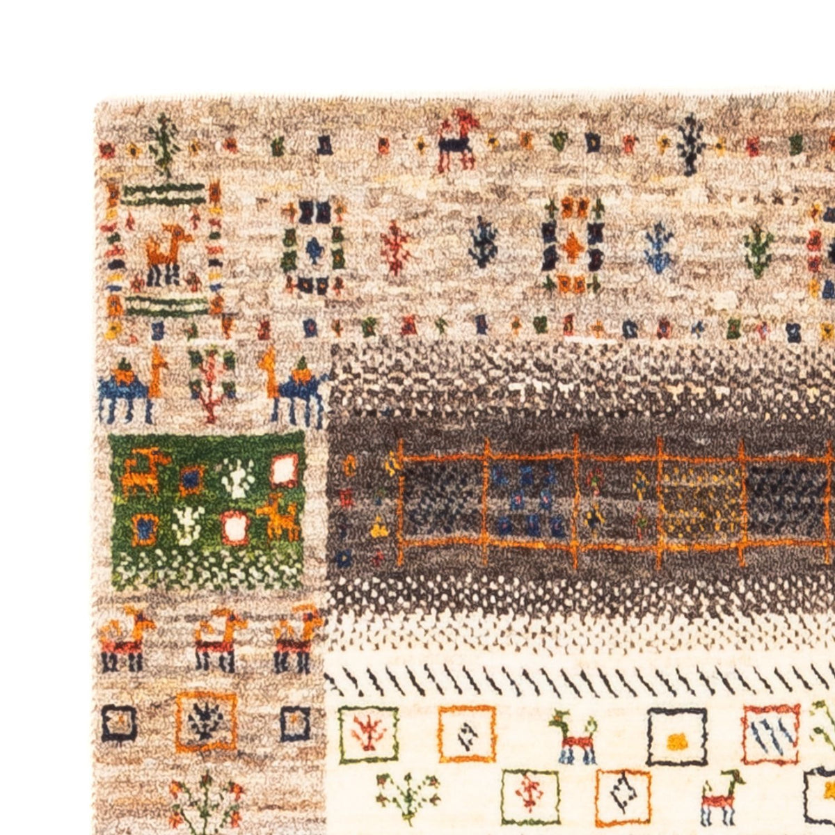 Gabbeh Rug - Loribaft Perser - Royal - 135 x 87 cm - multicolored