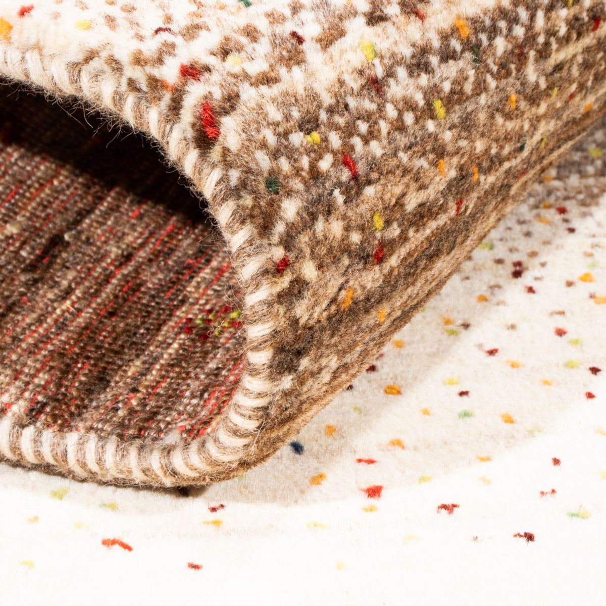 Gabbeh Rug - Loribaft Perser - Royal - 121 x 82 cm - grey