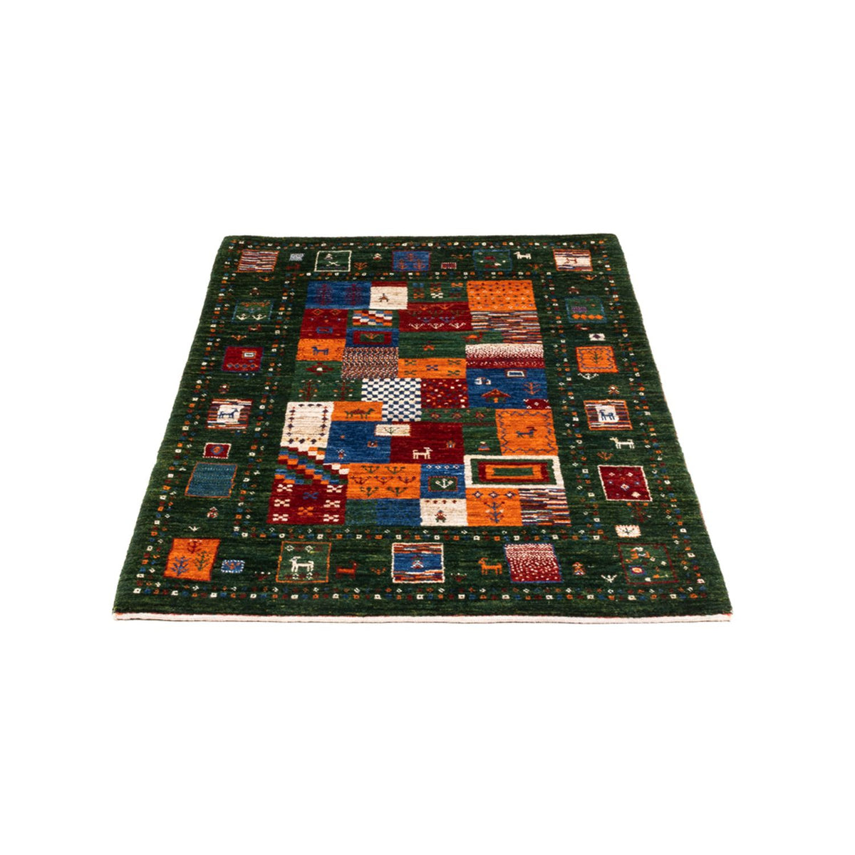 Gabbeh Rug - Loribaft Perser - Royal - 126 x 81 cm - multicolored