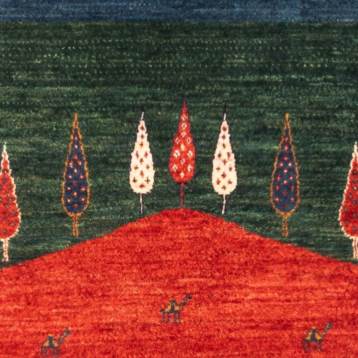 Gabbeh Rug - Loribaft Perser - Royal - 126 x 82 cm - multicolored