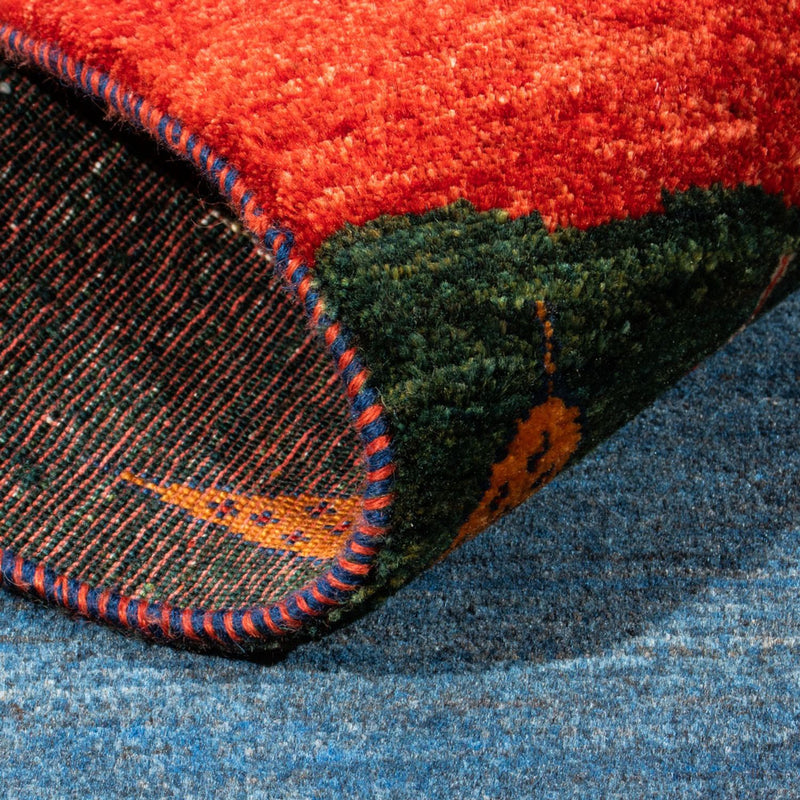 Gabbeh Rug - Loribaft Perser - Royal - 126 x 82 cm - multicolored