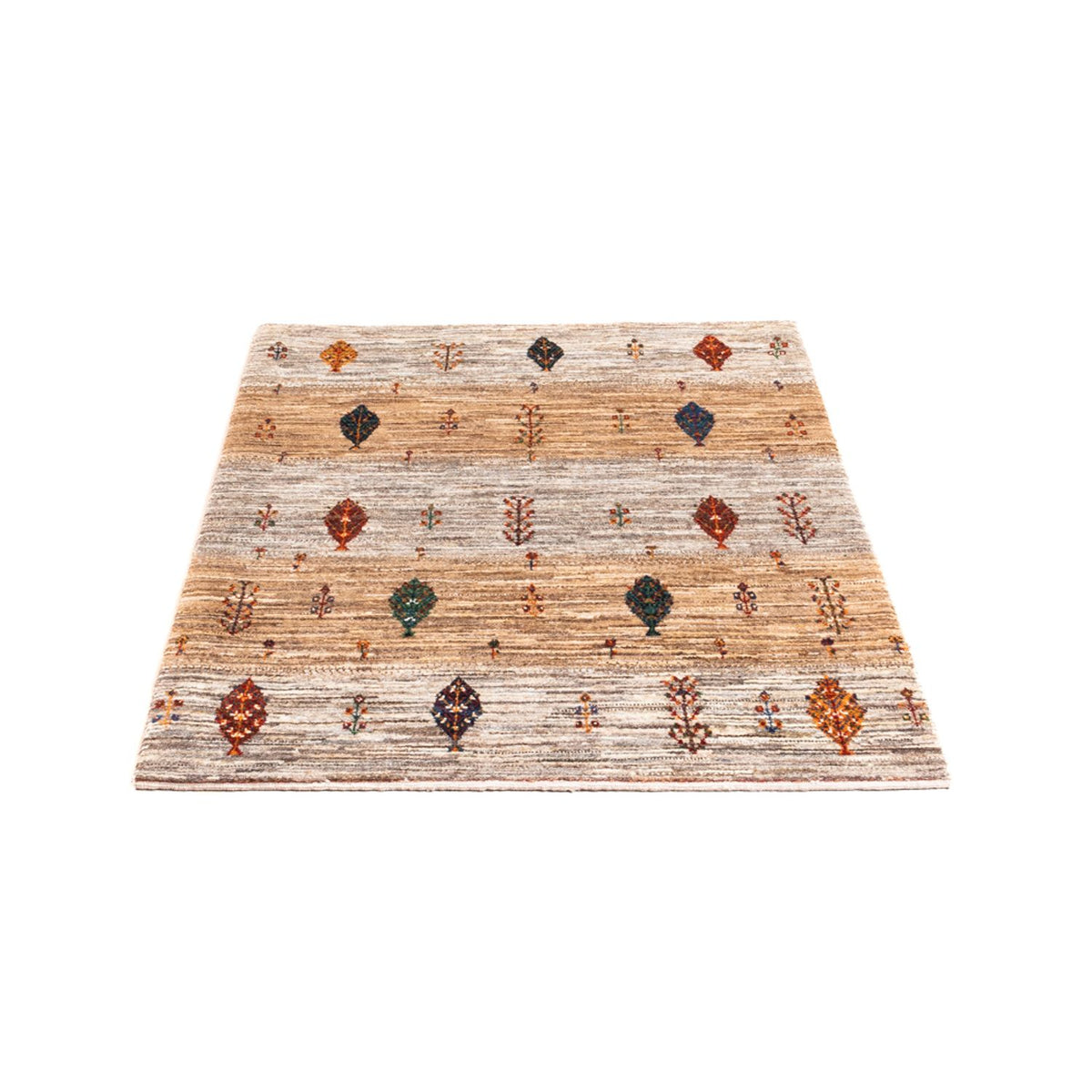 Gabbeh Rug - Loribaft Perser - Royal - 125 x 85 cm - grey