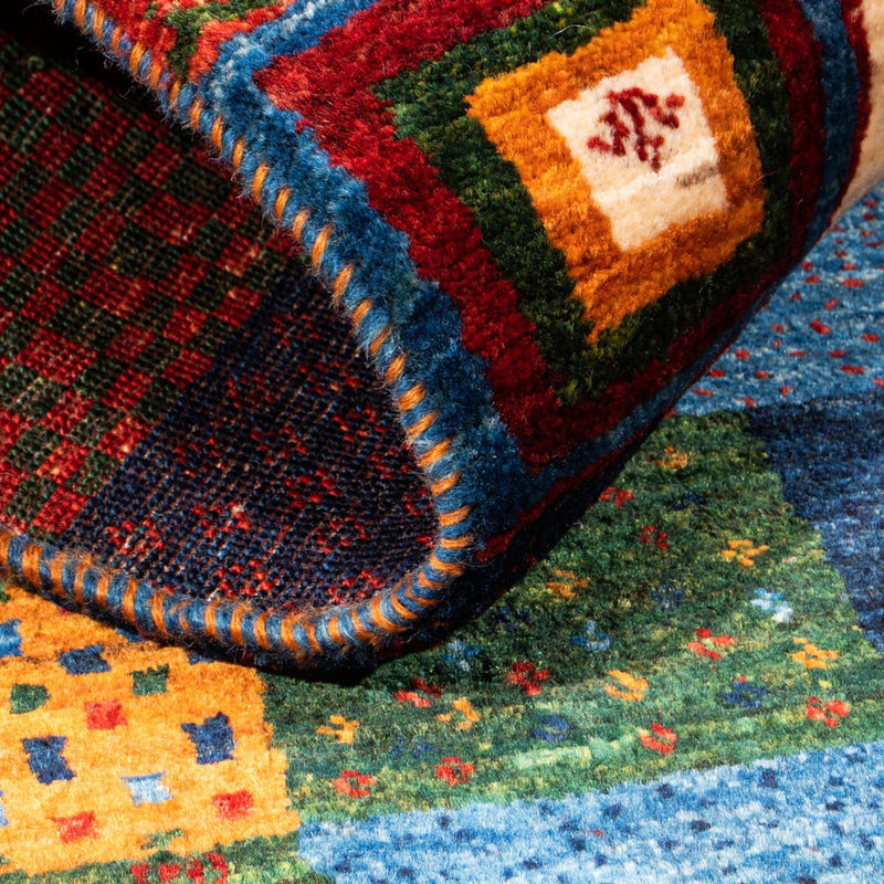 Gabbeh Rug - Loribaft Perser - Royal - 128 x 84 cm - multicolored