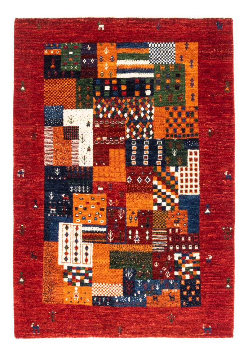 Gabbeh Rug - Loribaft Perser - Royal - 125 x 93 cm - multicolored