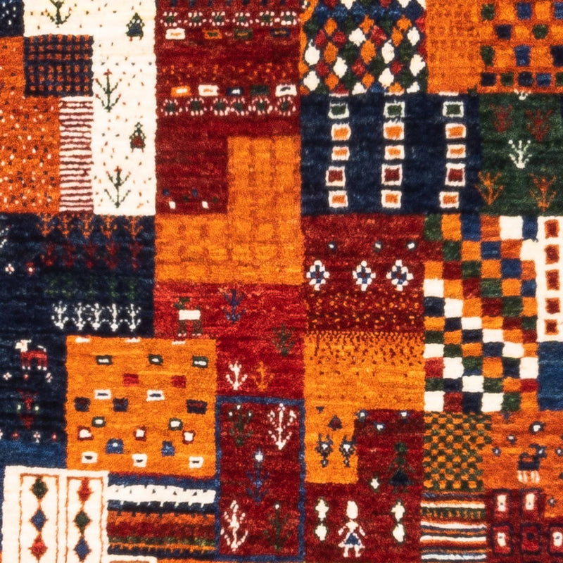 Gabbeh Rug - Loribaft Perser - Royal - 125 x 93 cm - multicolored