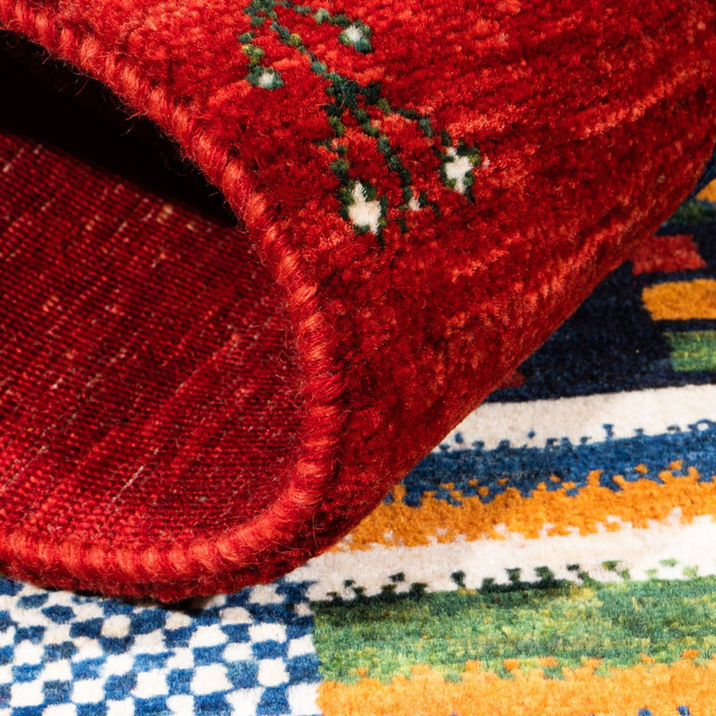 Gabbeh Rug - Loribaft Perser - Royal - 125 x 93 cm - multicolored