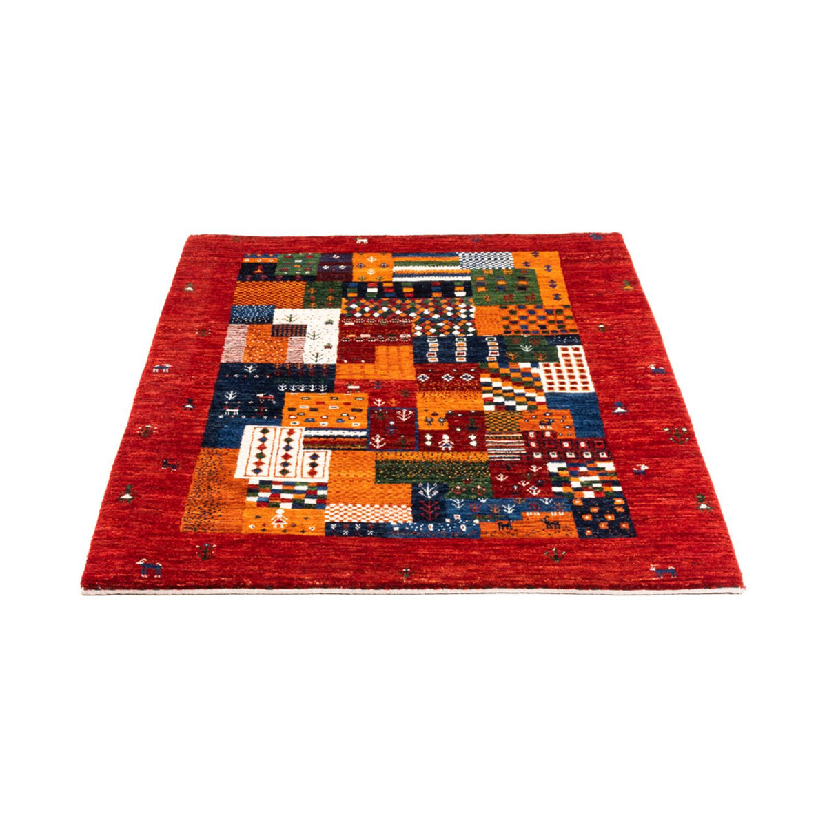 Gabbeh Rug - Loribaft Perser - Royal - 125 x 93 cm - multicolored