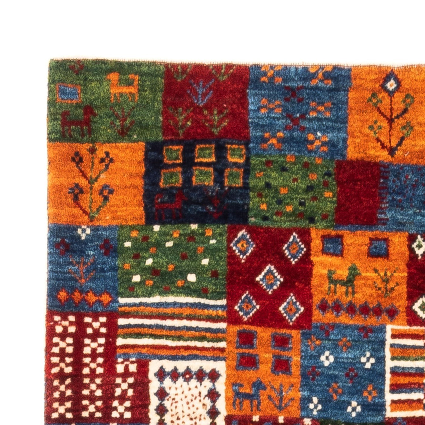 Loribaft Rug 128x87cm - Perserteppich Wollteppich