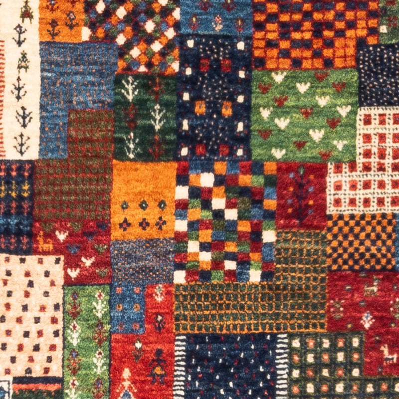 Gabbeh Rug - Loribaft Perser - Royal - 129 x 81 cm - multicolored