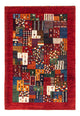 Loribaft Rug 122x84cm - Perserteppich Wollteppich