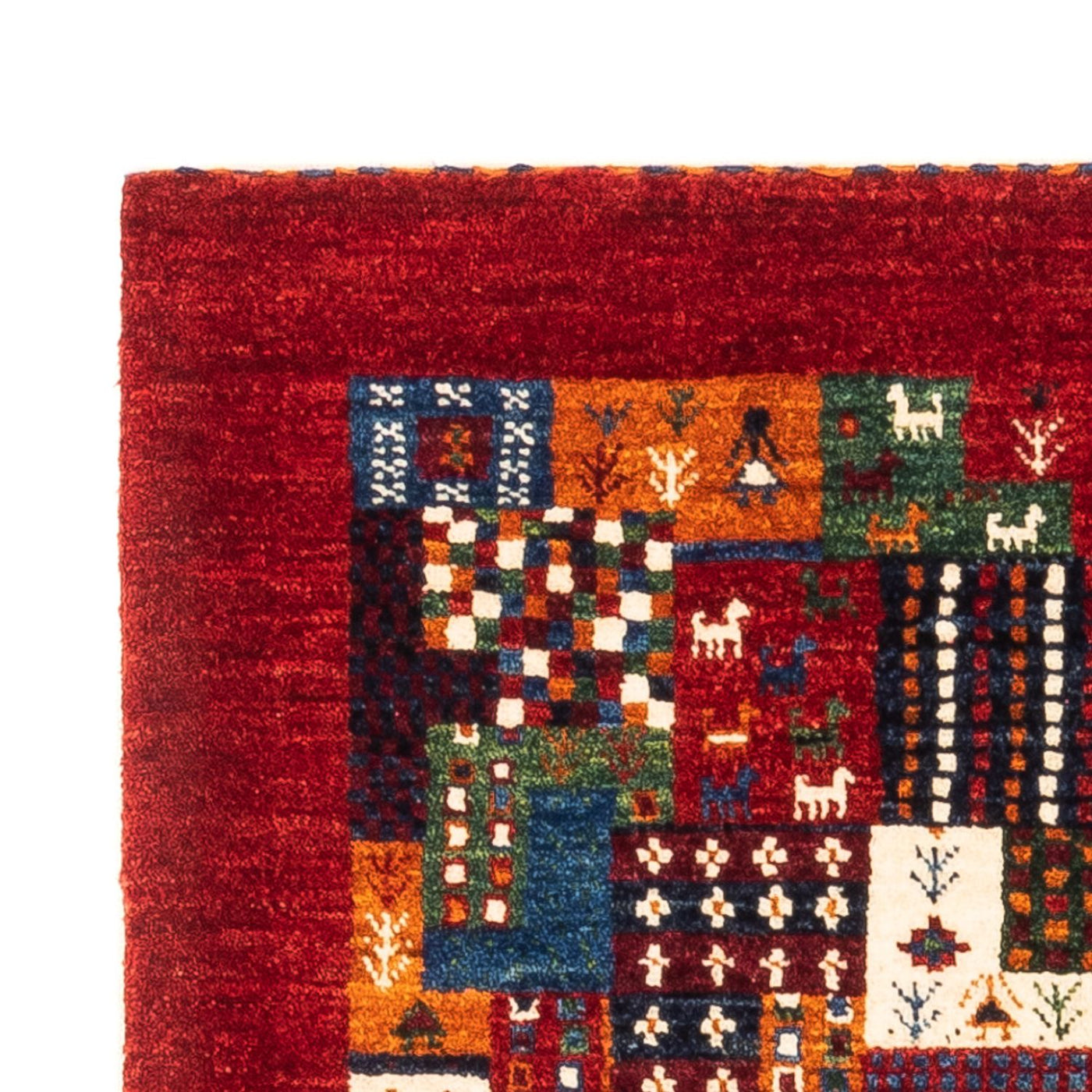 Loribaft Rug 122x84cm - Perserteppich Wollteppich