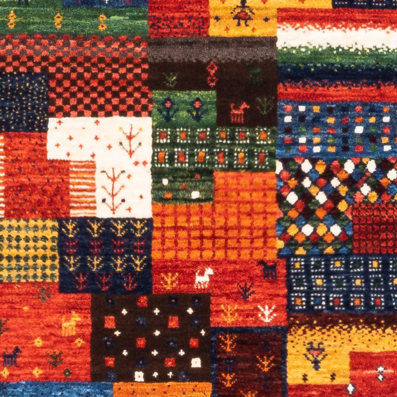 Gabbeh Rug - Loribaft Perser - Royal - 127 x 83 cm - green