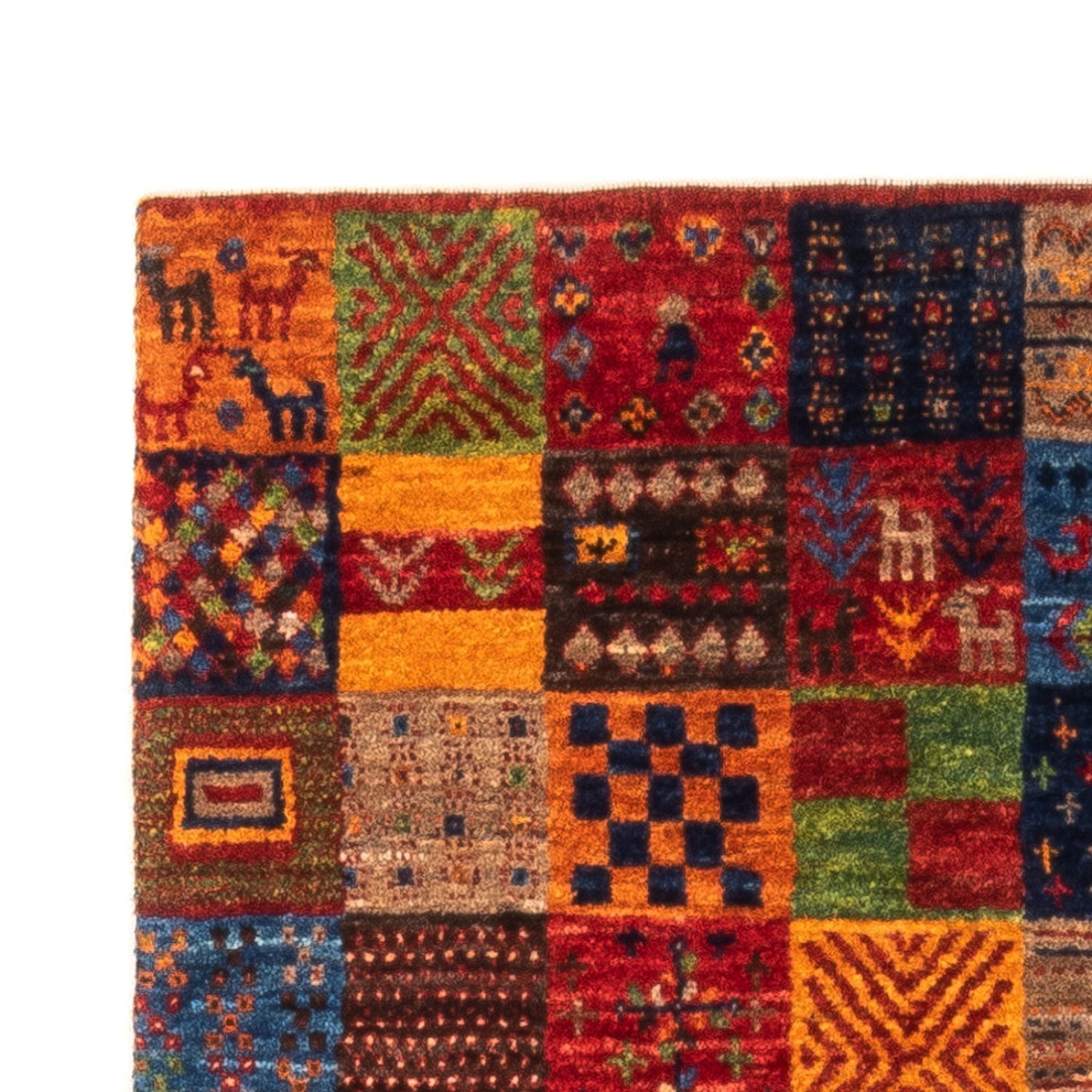 Gabbeh Rug - Loribaft Perser - Royal - 124 x 80 cm - multicolored
