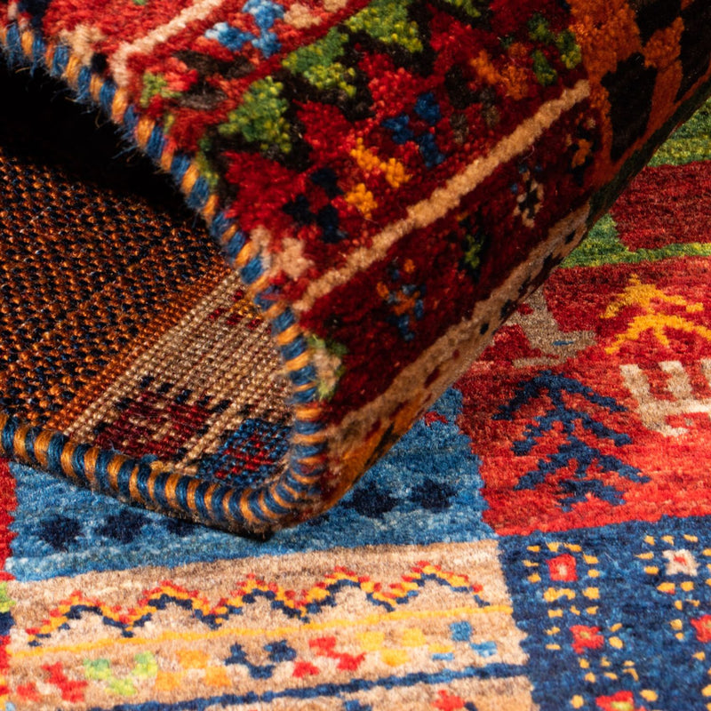 Gabbeh Rug - Loribaft Perser - Royal - 124 x 80 cm - multicolored