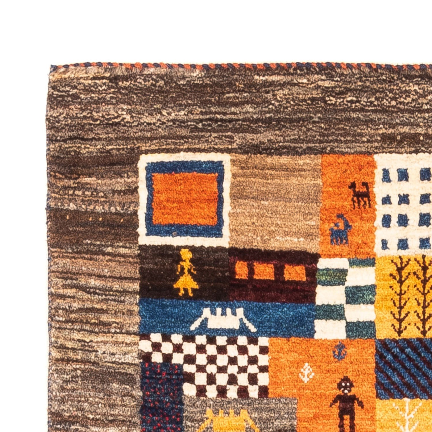 Loribaft Rug 120x83cm - Perserteppich Wollteppich