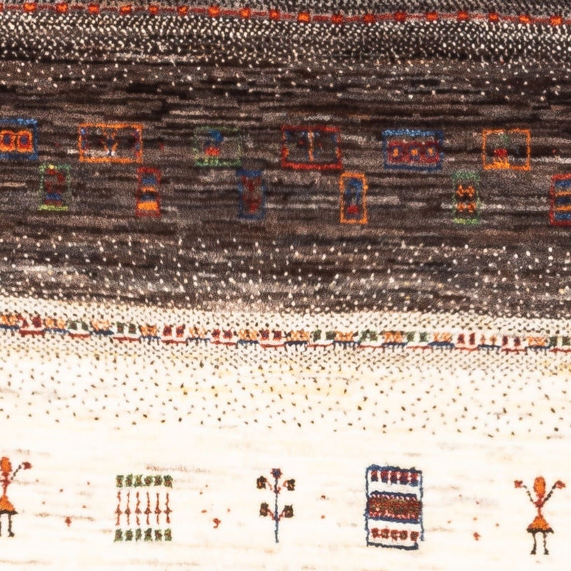 Gabbeh Rug - Loribaft Perser - Royal - 137 x 85 cm - brown