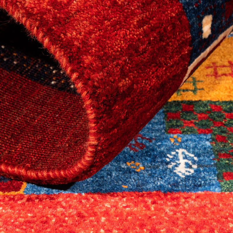 Gabbeh Rug - Loribaft Perser - Royal - 132 x 86 cm - multicolored