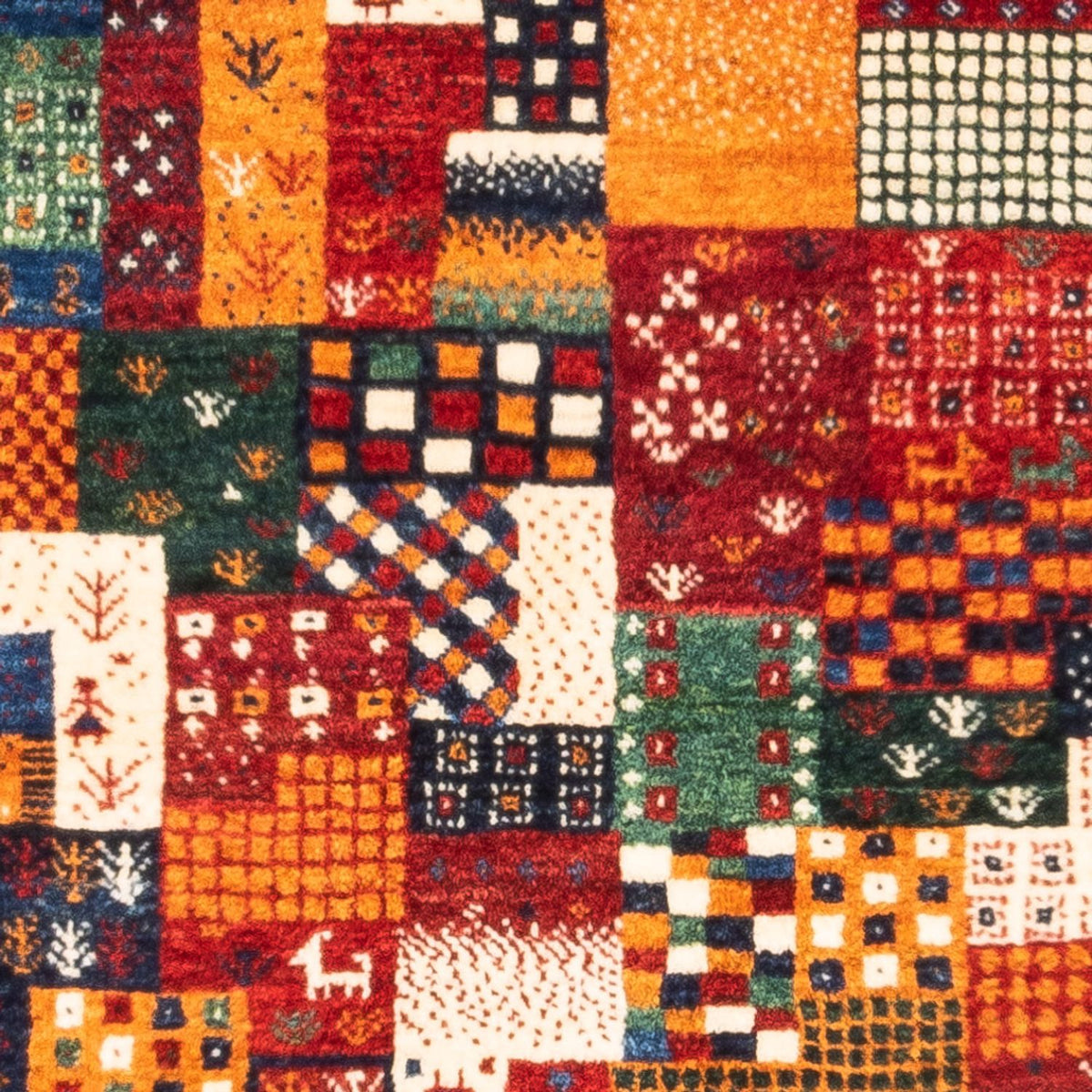 Gabbeh Rug - Loribaft Perser - Royal - 130 x 86 cm - multicolored