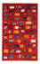 Gabbeh Rug - Loribaft Perser - Royal - 130 x 85 cm - multicolored