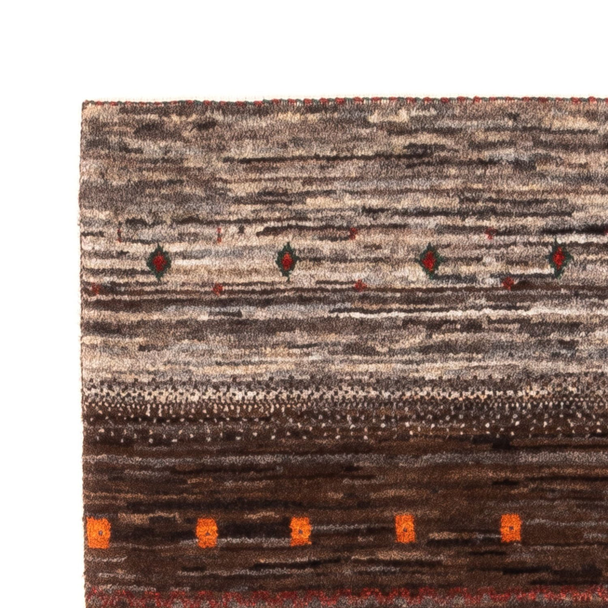 Gabbeh Rug - Loribaft Perser - Royal - 134 x 84 cm - grey