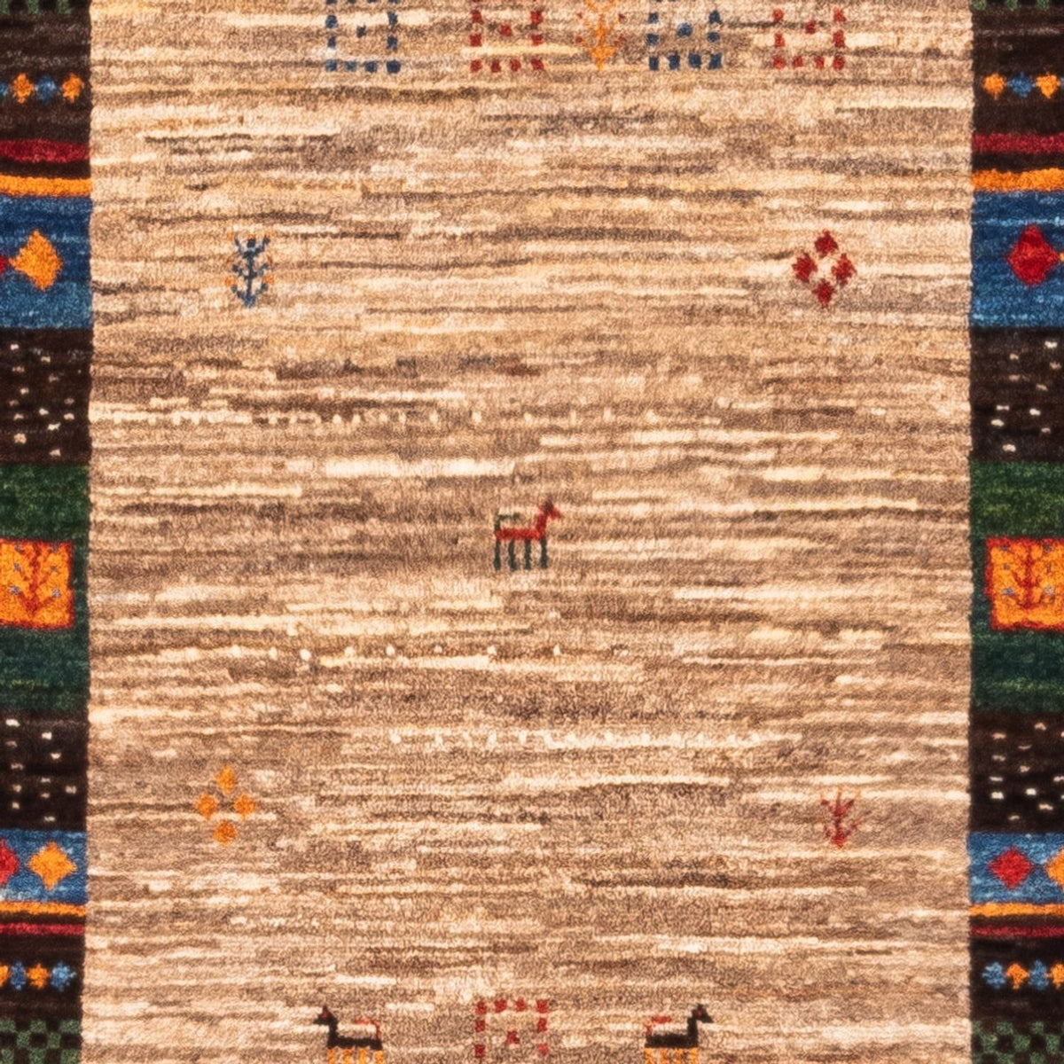 Gabbeh Rug - Loribaft Perser - Royal - 140 x 86 cm - multicolored