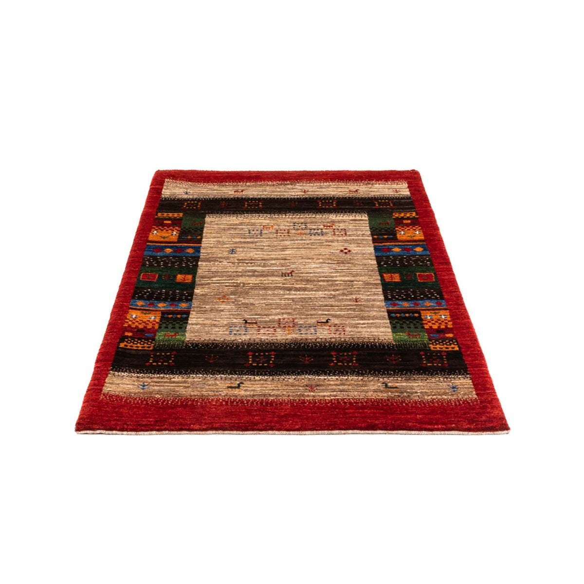 Gabbeh Rug - Loribaft Perser - Royal - 140 x 86 cm - multicolored