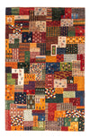 Loribaft Rug 86x130cm - Perserteppich Wollteppich - Rectangle / Multicolored / 86 x 130 cm Rectangle