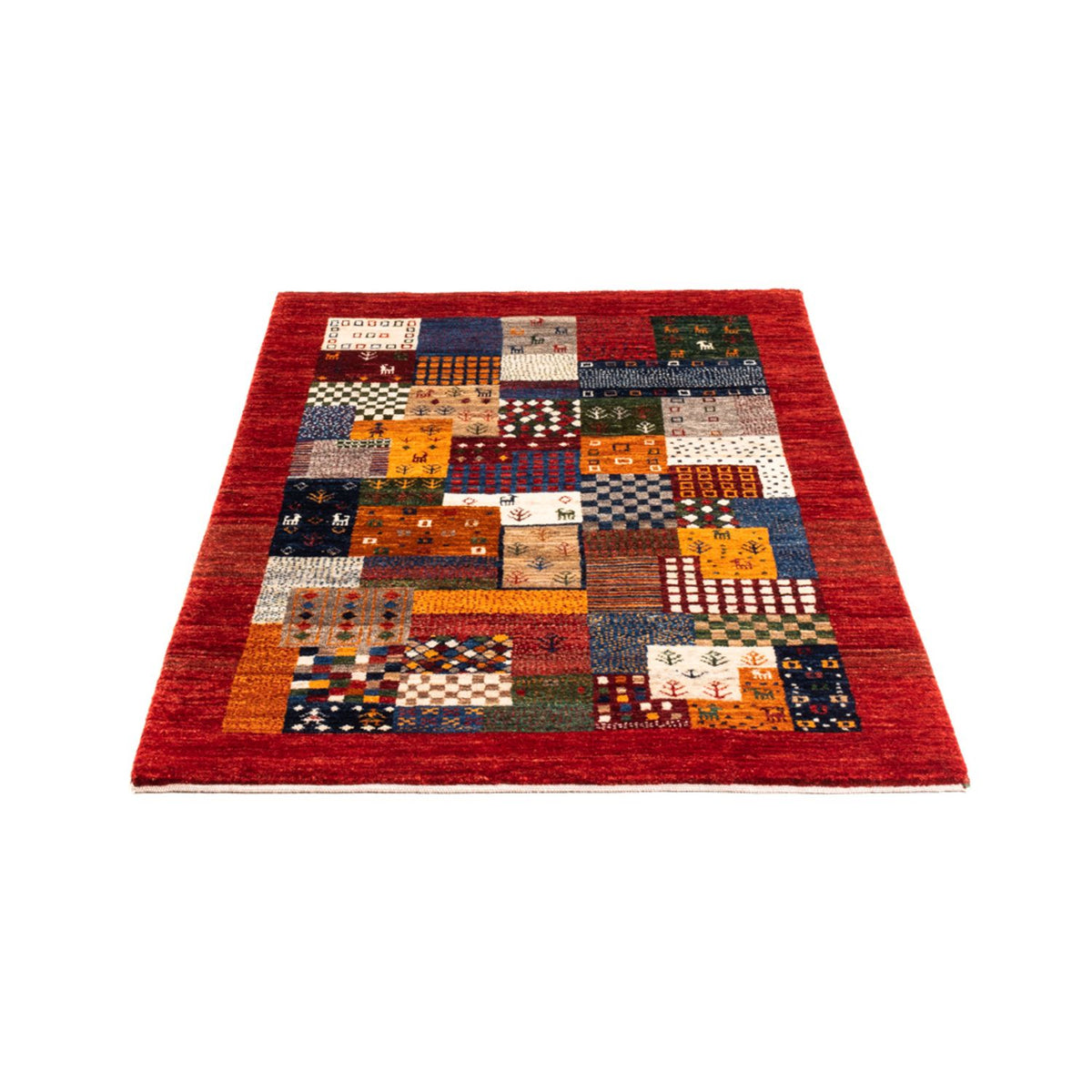 Gabbeh Rug - Loribaft Perser - Royal - 130 x 83 cm - multicolored